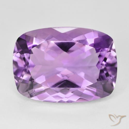 13.17ct Naturale Viola Rosato Medio Ametista, Cuscino, VVS