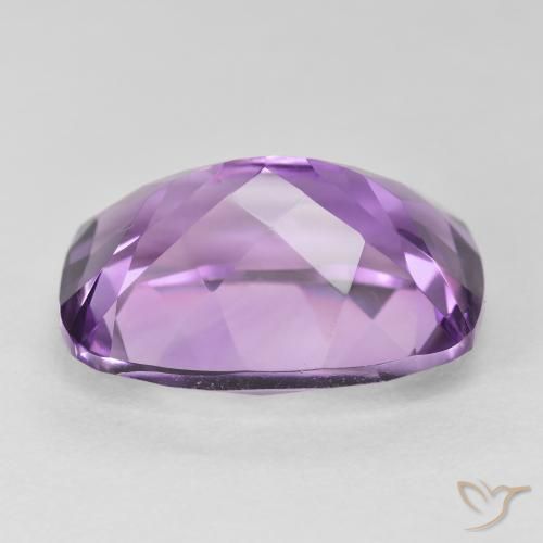 Ametista Viola Rosato Medio naturale da 13.17 ct, Cuscino, VVS