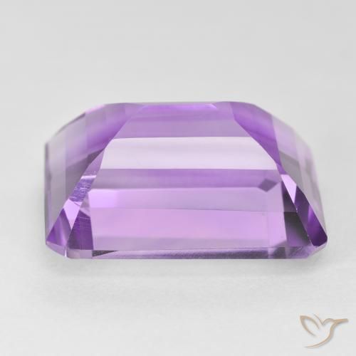 Ametista Viola Rosato Medio naturale da 22.20 ct, Ottagonale / Taglio smeraldo, VVS