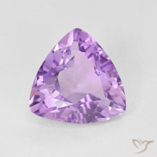 2.68ct Naturale Viola rosa medio Ametista, Taglio trillion, VVS-VS
