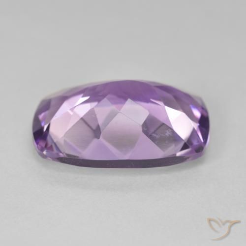 Ametista Viola tendente al rosa naturale da 10.94 ct, Cuscino, VVS
