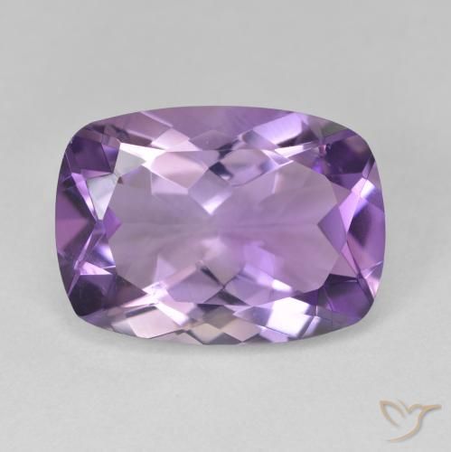 11.40ct Naturale Viola medio Ametista, Cuscino, VVS