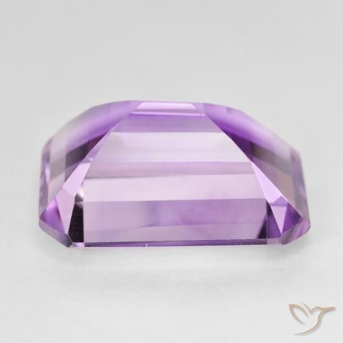 Ametista violaceo naturale da 19.30 ct, Ottagonale / Taglio smeraldo, VVS