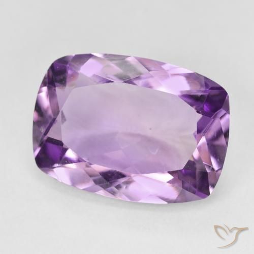Ametista violaceo naturale da 11.09 ct, Cuscino, VVS