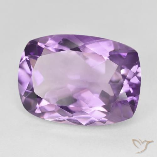 Ametista violaceo naturale da 12.53 ct, Cuscino, VVS-VS