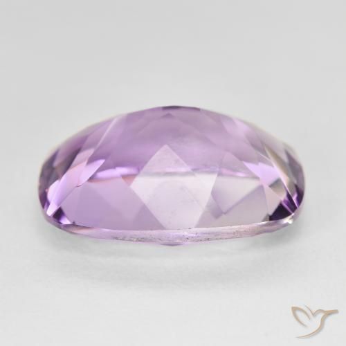 Ametista Medium Light Purplish-Violet naturale da 12.53 ct, Cuscino, VVS