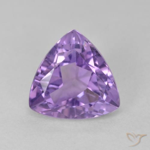 3.03ct Naturale Iris Violetta Ametista, Taglio trillion, VS
