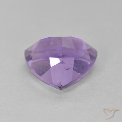 Ametista Iris Violetta naturale da 3.03 ct, Taglio trillion, VS