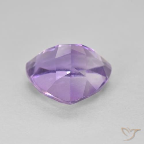 Ametista Colore viola intenso naturale da 3.09 ct, Taglio trillion, VS