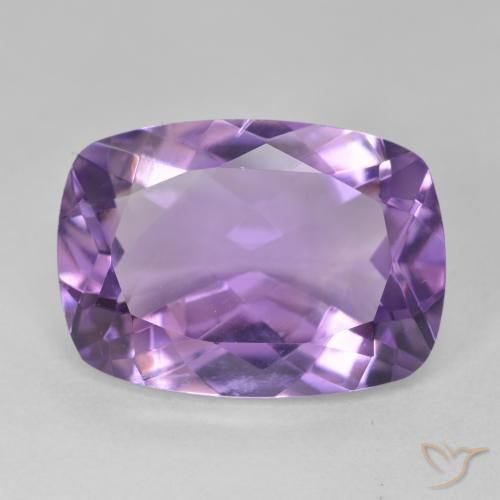 11.50ct Naturale Viola medio Ametista, Cuscino, VVS