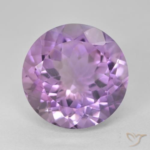 14.50ct Naturale Viola medio Ametista, Rotondo, VVS
