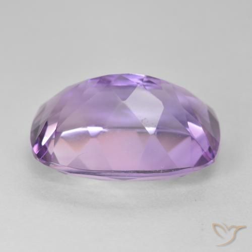 Ametista Medium Light Purplish-Violet naturale da 12.98 ct, Cuscino, VVS