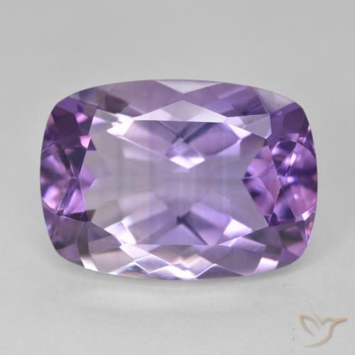 13.08ct Naturale Viola scuro Ametista, Cuscino, VVS