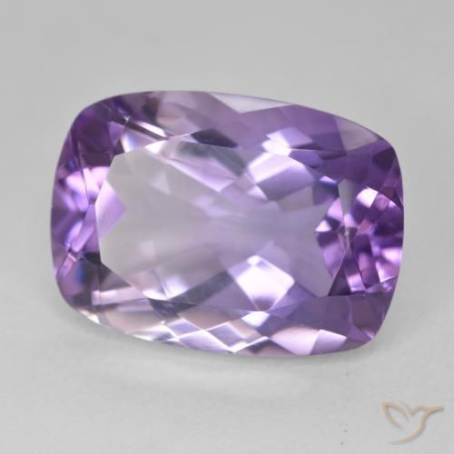 Ametista Viola scuro naturale da 13.08 ct, Cuscino, VVS