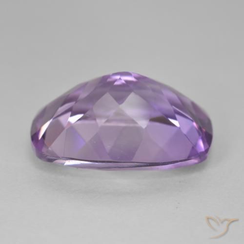Ametista Medium Light Purplish-Violet naturale da 12.28 ct, Cuscino, VVS