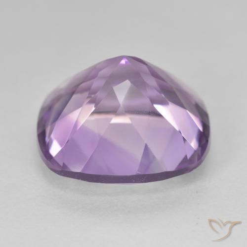 Ametista Viola medio naturale da 12.33 ct, Cuscino, VVS