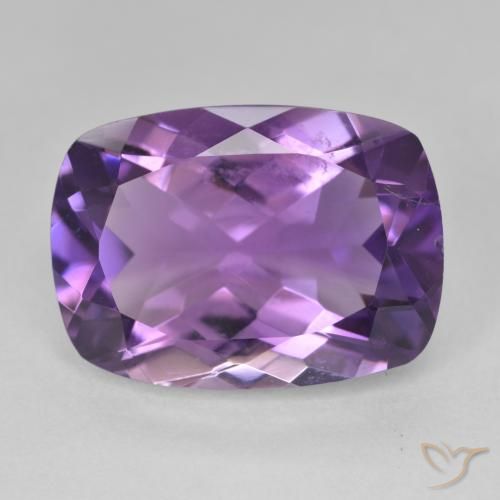 12.13ct Naturale violaceo Ametista, Cuscino, VVS
