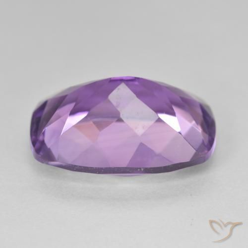 Ametista violaceo naturale da 12.13 ct, Cuscino, VVS