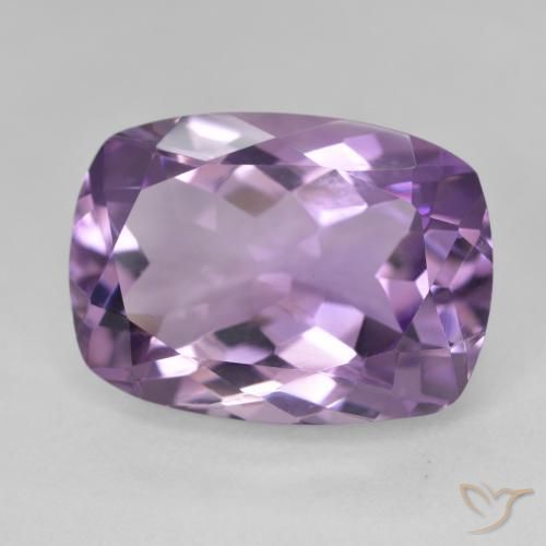 Ametista Viola medio naturale da 13.11 ct, Cuscino, VVS