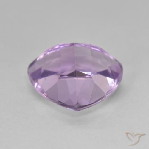 Ametista Viola scuro naturale da 2.90 ct, Taglio trillion, VS