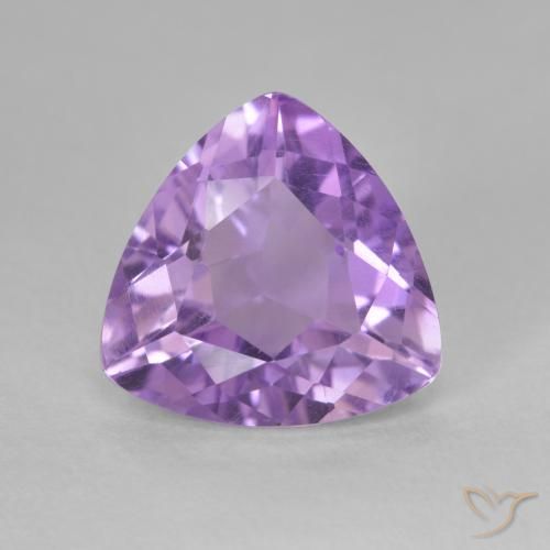2.82ct Naturale Deep Iris Violetta Ametista, Taglio trillion, VS