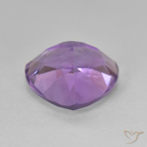 Ametista Deep Iris Violetta naturale da 2.91 ct, Taglio trillion, VS
