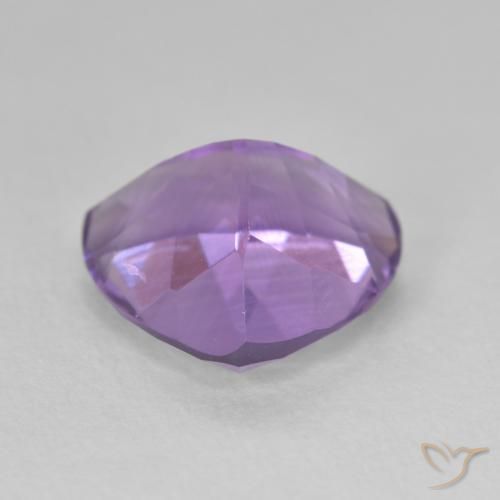 Ametista Viola tendente al rosa naturale da 2.79 ct, Taglio trillion, VS
