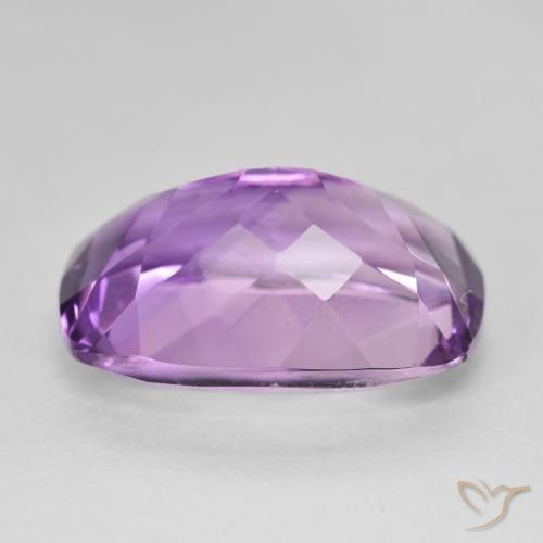 Ametista Medium Light Purplish-Violet naturale da 13.17 ct, Cuscino, VVS