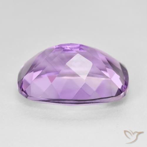 Ametista Medium Light Purplish-Violet naturale da 12.87 ct, Cuscino, VVS