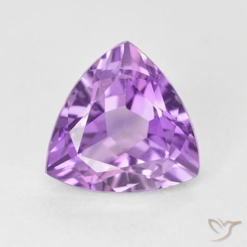 3.16ct Naturale Viola Rosato Medio Ametista, Taglio trillion, VS