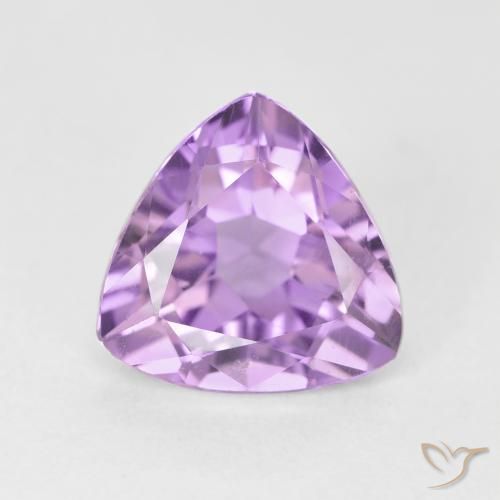 2.96ct Naturale Viola rosa medio Ametista, Taglio trillion, VS