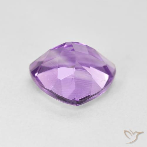 Ametista Viola chiaro naturale da 2.80 ct, Taglio trillion, VS