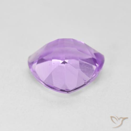 Ametista Viola chiaro naturale da 2.74 ct, Taglio trillion, VS