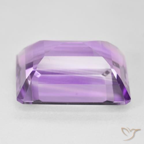 Ametista Viola tendente al rosa naturale da 22.23 ct, Ottagonale / Taglio smeraldo, VVS