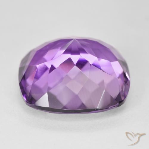 Ametista Violetto rosato naturale da 19.90 ct, Cuscino, VVS-VS