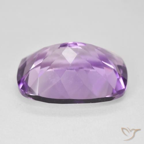 Ametista Viola rosa medio naturale da 12.30 ct, Cuscino, VVS