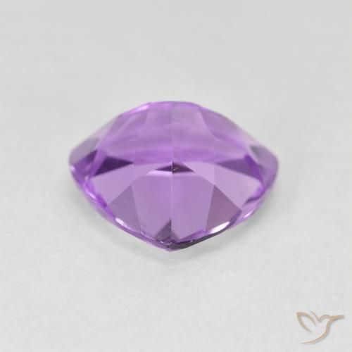 Ametista Viola tendente al rosa naturale da 2.79 ct, Taglio trillion, VS