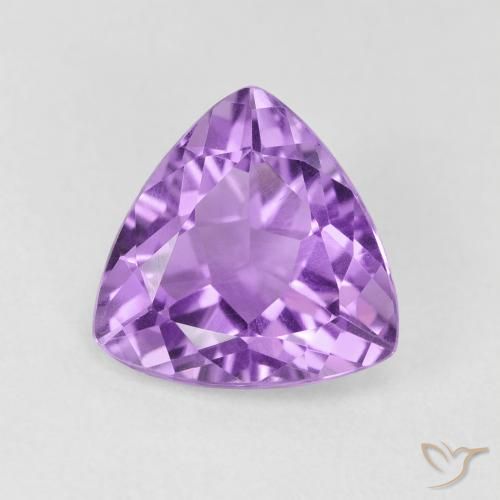 2.57ct Naturale Viola Rosato Medio Ametista, Taglio trillion, VS