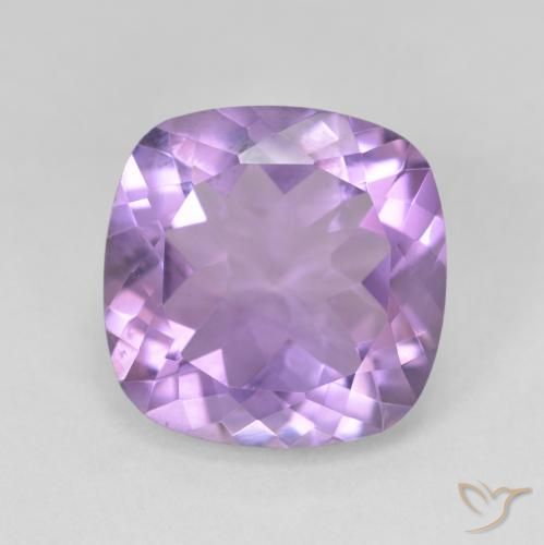 10.97ct Naturale Viola medio Ametista, Cuscino, VVS