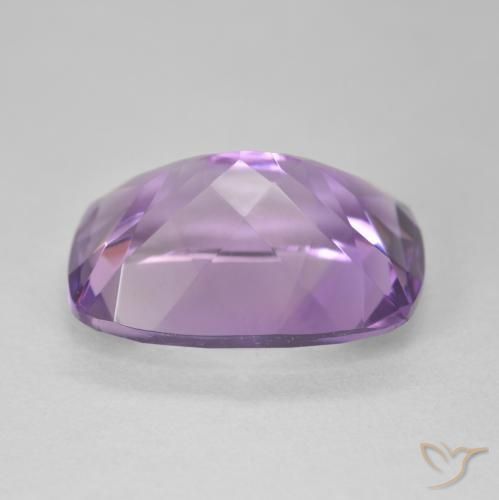 Ametista Iris Violetta naturale da 13.07 ct, Cuscino, VVS