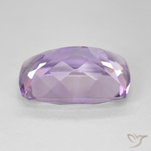 Ametista Viola medio naturale da 13.68 ct, Cuscino, VVS