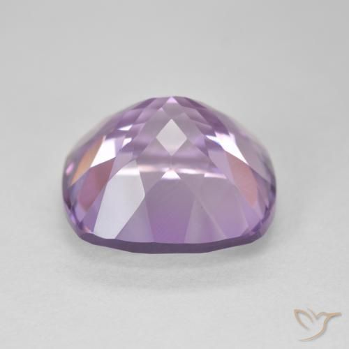 Ametista Viola tendente al rosa naturale da 12.90 ct, Cuscino, VVS