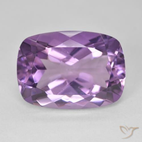 13.63ct Naturale violaceo Ametista, Cuscino, VVS