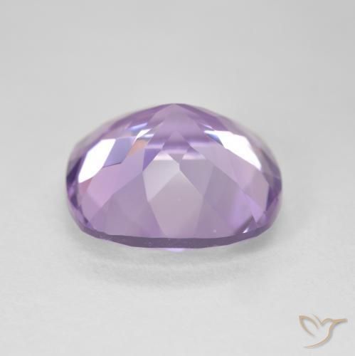 Ametista Viola tendente al rosa naturale da 11.31 ct, Cuscino, VVS-VS