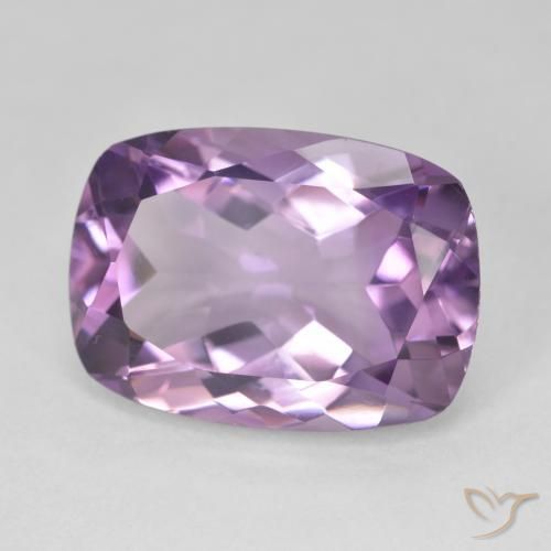 Ametista violaceo naturale da 12.30 ct, Cuscino, VVS-VS