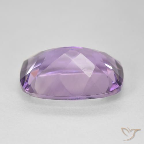 Ametista Viola medio naturale da 12.49 ct, Cuscino, VVS