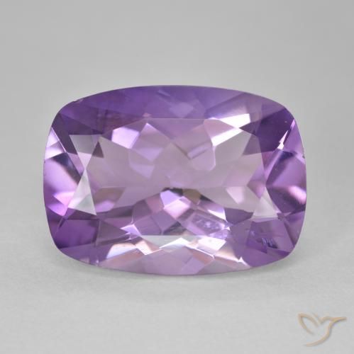 12.24ct Naturale Viola medio Ametista, Cuscino, VVS
