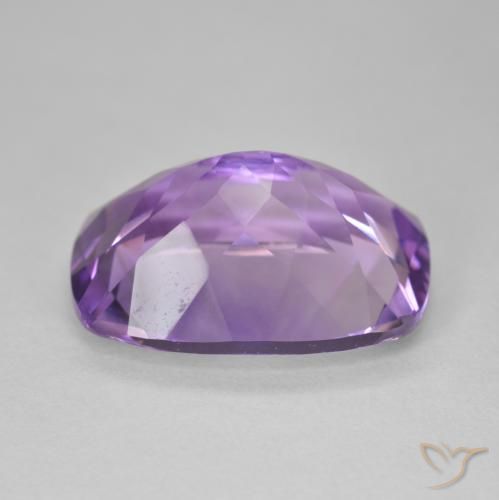 Ametista Viola medio naturale da 12.24 ct, Cuscino, VVS