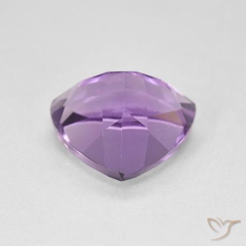 Ametista Medium Light Purplish-Violet naturale da 2.95 ct, Taglio trillion, VVS-VS