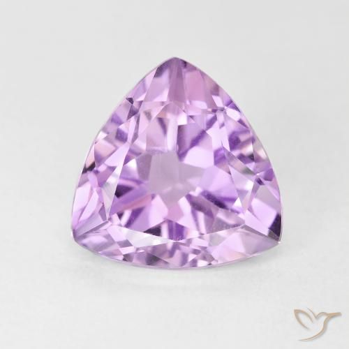 3.03ct Naturale Viola medio Ametista, Taglio trillion, VVS-VS